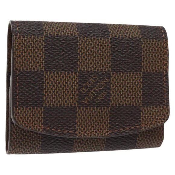 LOUIS VUITTON Damier Ebene Cuff Case LV Auth 116096 - Picture 1 of 16